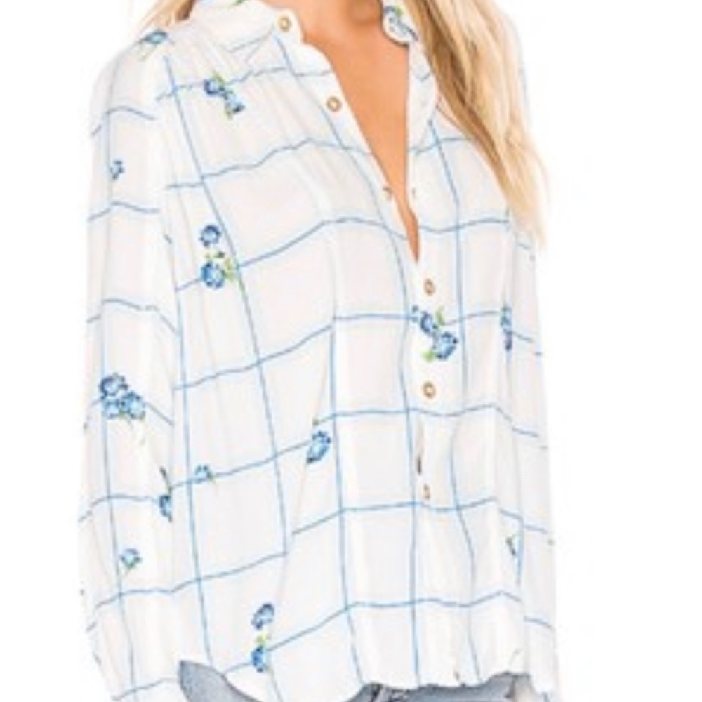 Free People Window to my heart Blouse - Picture 5 of 11